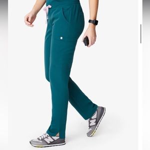 Figs Caribbean Blue Skinny Scrub Pants XXS